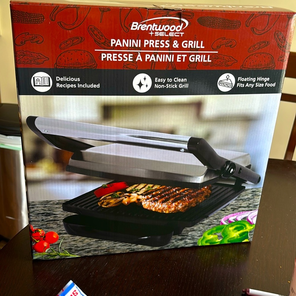 Brentwood Panini press and Grill